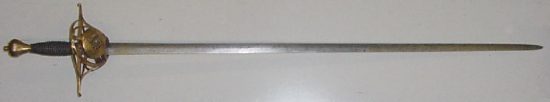 ﻿Gilded Pappenheimer Rapier, ca. 1630 - Image 8