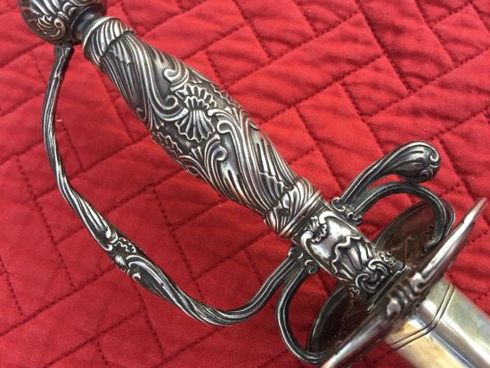 ﻿French Silver Hilted Smallsword, Mid-18th C - Image 3