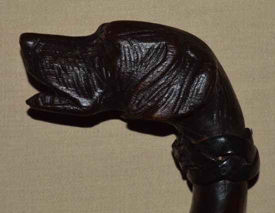 ﻿European Dog Head Sword Cane, ca. 1900 - Image 5