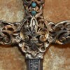 ﻿Magnificent Jeweled Medici Dagger, ca. 1840 - Image 6