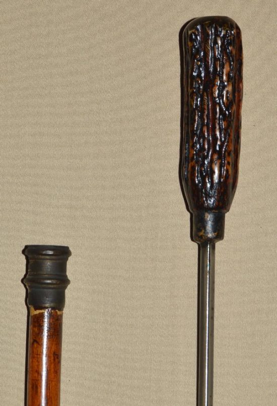 ﻿Italian Sword Cane, Walking Stick, 2nd Half 19th C