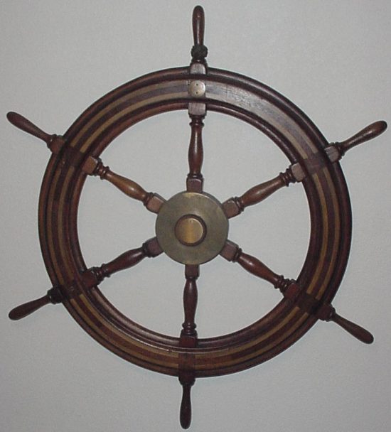 WW2 Ship's Wheel