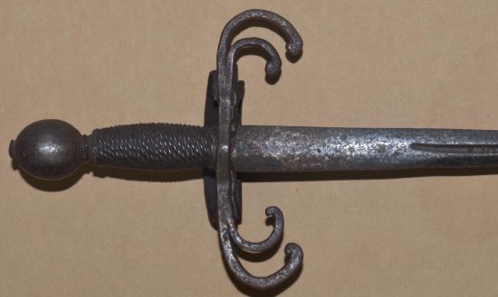 ﻿Italian Crab-claw Infantry Sword, ca. 1620 - Image 3