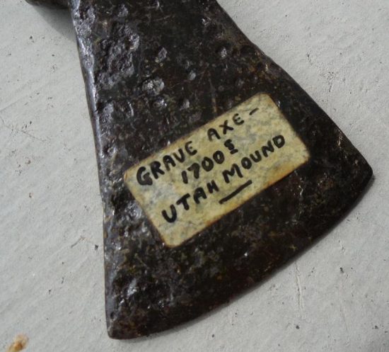 Iroquois Grave Axe