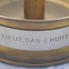 ﻿WWII Trench Art Ashtray, Named - Image 3