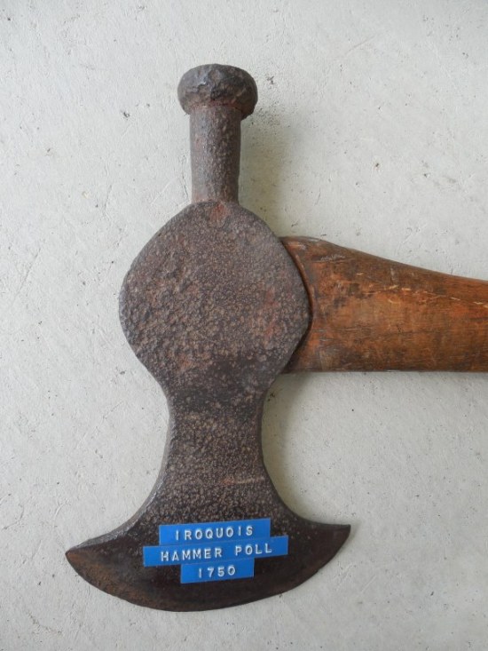 ﻿Scarce Iroquois Hammer Poll Tomahawk, Mid-18th C - Image 3