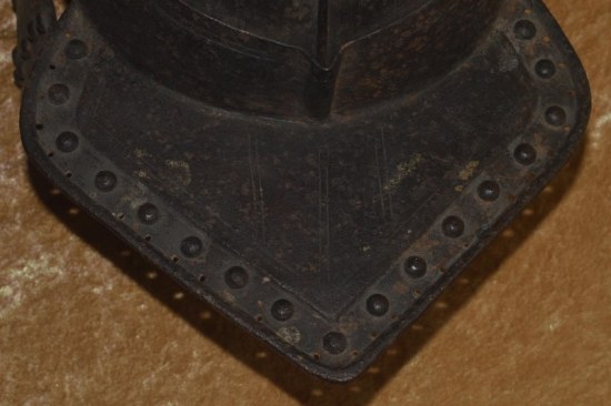 ﻿English Officer’s Lobster Tail Helmet, ca. 1640 - Image 10