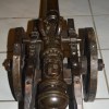 ﻿Pair of Large Early European Bronze Model Cannons, Dated 1671 - Image 8