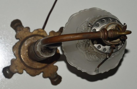 ﻿WWI 1-Pounder Trench Art Lamp - Image 4