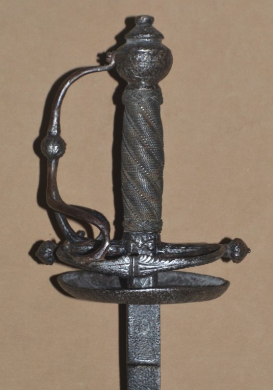 English Dish Hill Rapier