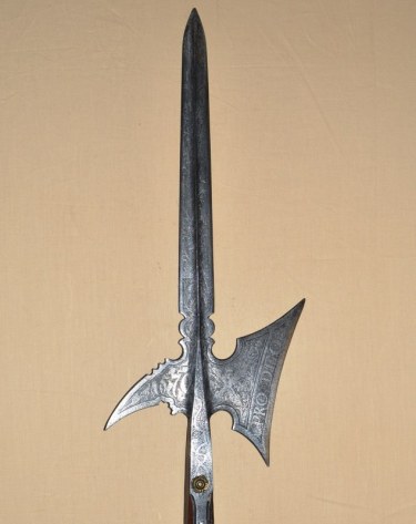 Etched Halberd of the Guard of Austrian Archduke Karl II Franz