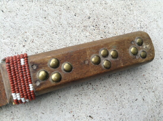 ﻿Beaded Cheyenne Scalping Knife, 2nd Half 19th Century - Image 5