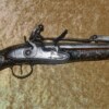 ﻿Exceptional Ottoman Silver-Mounted Flintlock Pistol with Folding Bayonet, ca. 1830 - Image 6