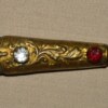 ﻿Lovely 19th C Jeweled European Gothic Revival Dagger - Image 8