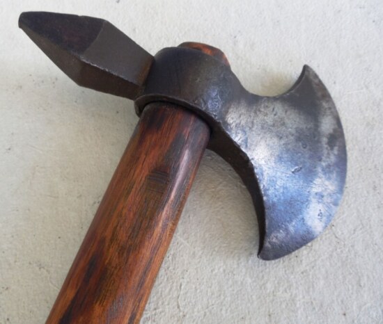 ﻿Published French and Indian Wars Era Spiked Tomahawk - Image 2