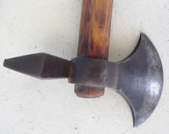 ﻿Published French and Indian Wars Era Spiked Tomahawk - Image 3
