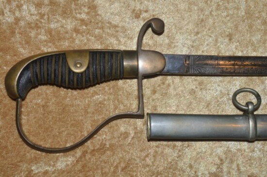 ﻿Prussian M1826 Fusilier Officer’s Saber - Image 5