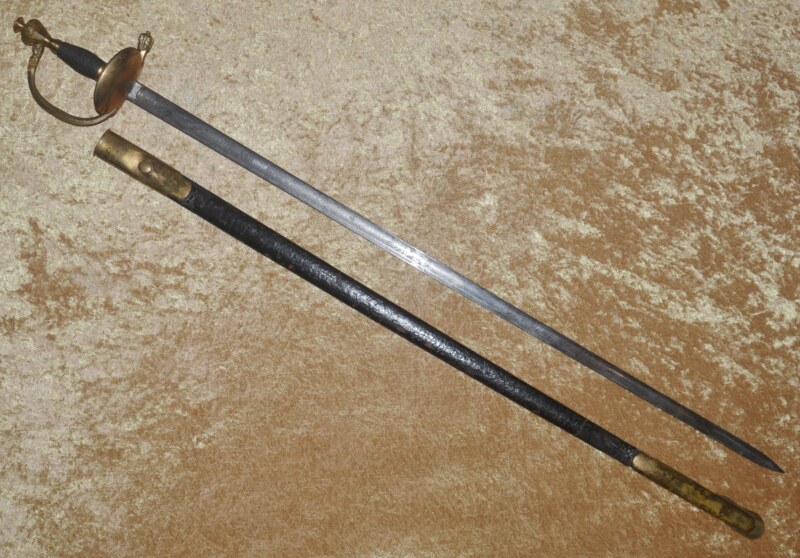 ﻿Named Prussian Infantry Officer’s Sword, First Quarter 19th C ...