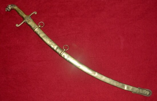 ﻿European Mameluke-Style Cavalry Saber, First Half 19th C - Image 3