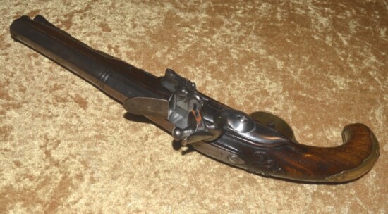 ﻿Flintlock Pistol by Enguls of Cleves, ca. 1780 - Image 4