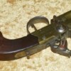 ﻿Fine Pair of Brass Frame Over and Under Tap Action Flintlock Pistols, ca. 1800 - Image 5