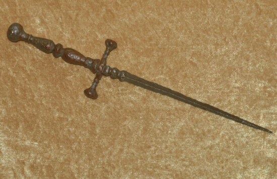 ﻿All-steel Italian Stiletto, First Half 17th C - Image 6
