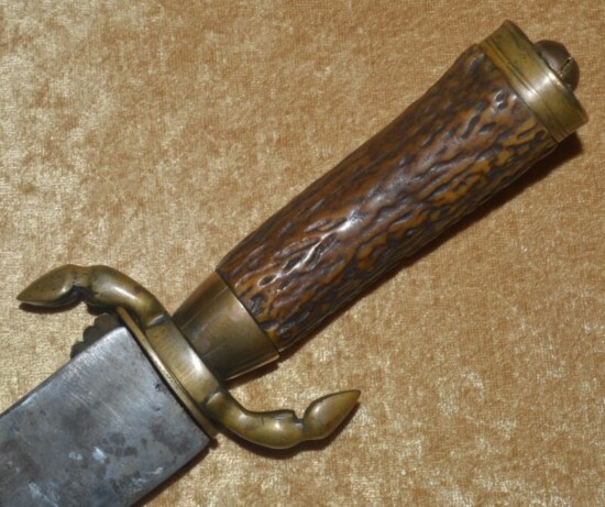 ﻿German Hunting Knife, Dagger, 19th C - Image 4