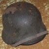 ﻿German WWII M40 Helmet with Provenance - Image 3