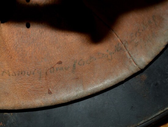 ﻿German WWII M40 Helmet with Provenance - Image 7