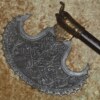 ﻿Decorative Indo-Persian Battle Axe, Late 19th C - Image 3