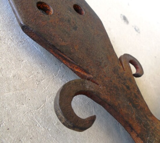 ﻿Historically Significant Lewis and Clark Expedition Spontoon Tomahawk - Image 5
