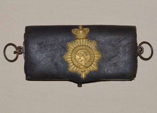 Rare ﻿British Victorian Order of the Garter Officer’s Pouch