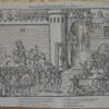 ﻿Rare French Woodcut Engraving “L execution d’Amboise faite le 15 Mars 1560"