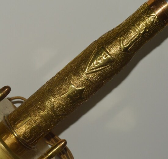 ﻿Signed and Dated WWII US Navy Trench Art Lamp - Image 3