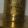 ﻿Signed and Dated WWII US Navy Trench Art Lamp - Image 5