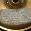 ﻿Signed and Dated WWII US Navy Trench Art Lamp - Image 8