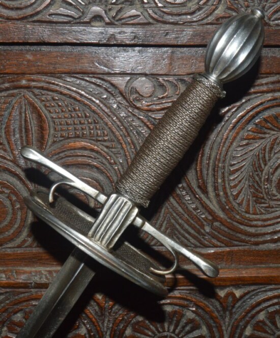 ﻿European Dish Hilt Rapier, 2nd Half 17th C