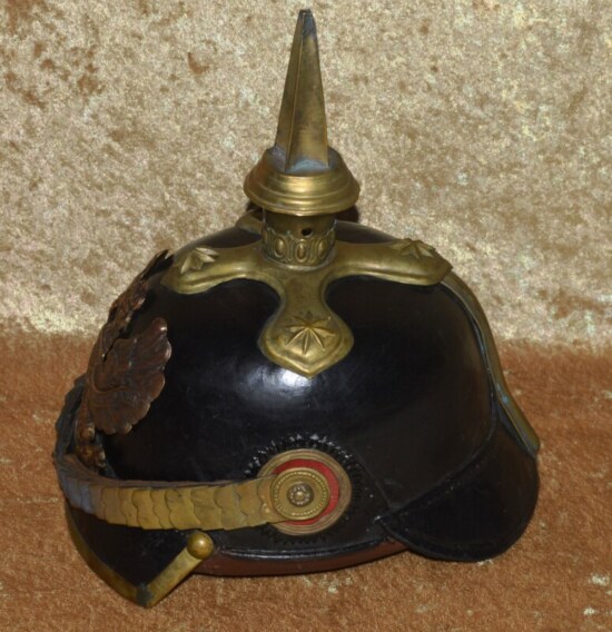 ﻿Prussian M1897 Infantry Officer’s Pickelhaube - Image 4