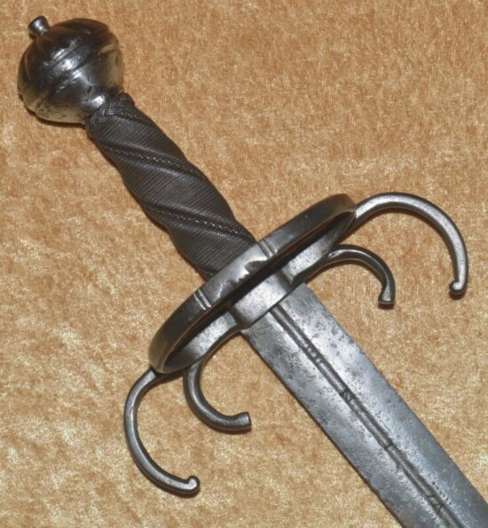 ﻿Italian Crab Claw Broadsword, ca. 1600