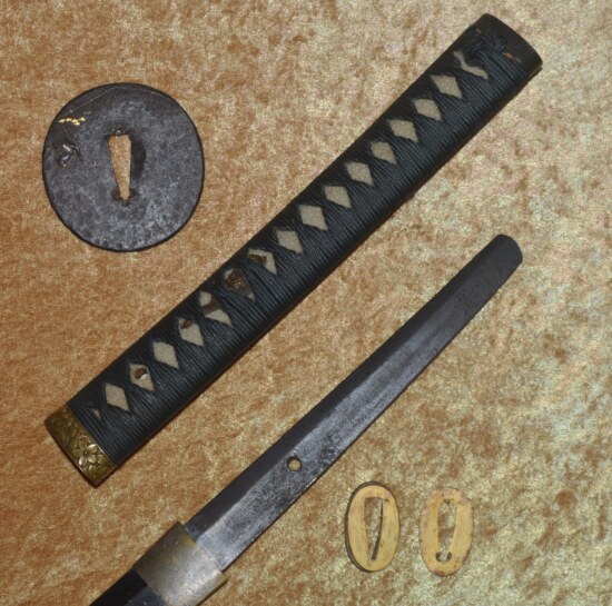 ﻿Fine Signed Koto Era (15th/16th C) Japanese Katana in Samurai Mounts - Image 9