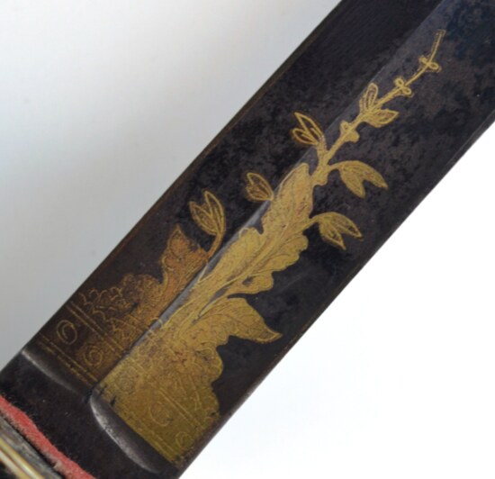﻿Exceptional US Eagle Head Mounted Artillery Officer’s Saber, ca. 1810-20 - Image 11