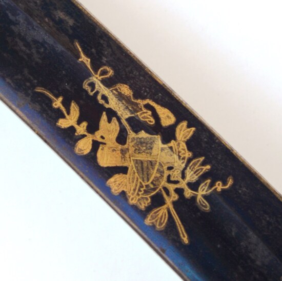 ﻿Exceptional US Eagle Head Mounted Artillery Officer’s Saber, ca. 1810-20 - Image 14