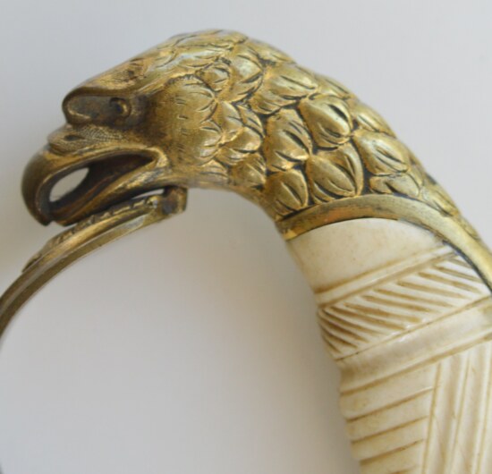 ﻿Fine US Eagle Head Officer’s Saber, ca. 1810-20 - Image 5