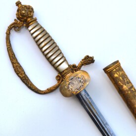 ﻿Extremely Rare Smallsword of the Court of Mexican Emperor Maximilian I
