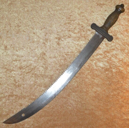 ﻿Unique Artillery or Pioneer Sword, Mid-19th C, Probably German - Image 2