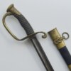 ﻿Historic Civil War Inscribed US M1852 Naval Officer’s Sword