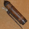﻿Scarce 19th/early 20th C Dayak Headhunter's Blowgun Quiver & Darts - Image 2