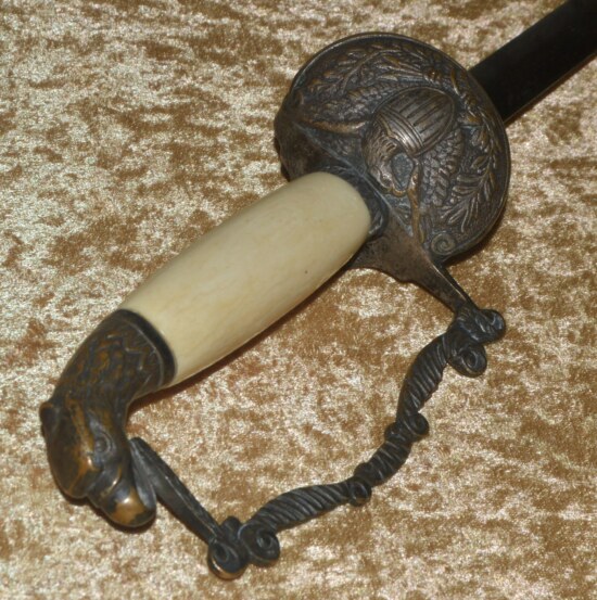 ﻿US Eagle-head Infantry Officer’s Sword, ca. 1830-40 - Image 4