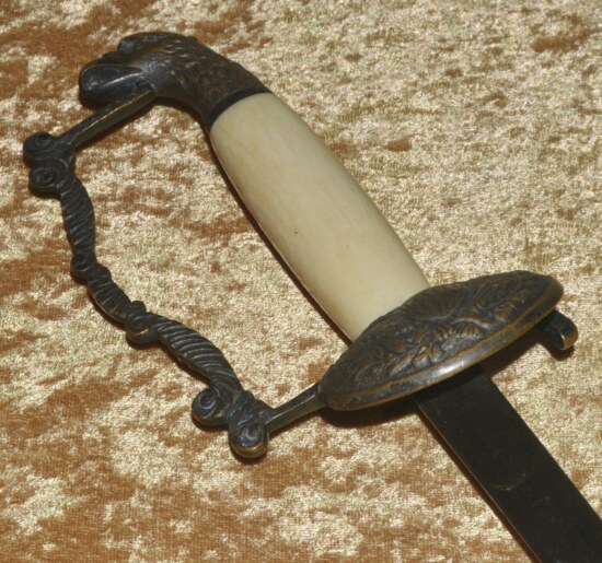﻿US Eagle-head Infantry Officer’s Sword, ca. 1830-40 - Image 3