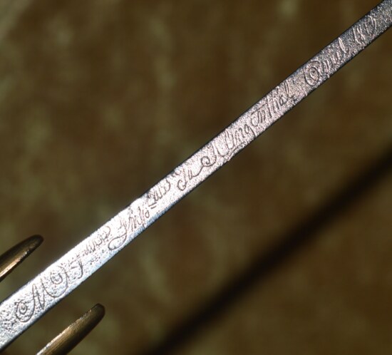 ﻿French Napoleonic Hussar Saber, Dated 1813 - Image 6